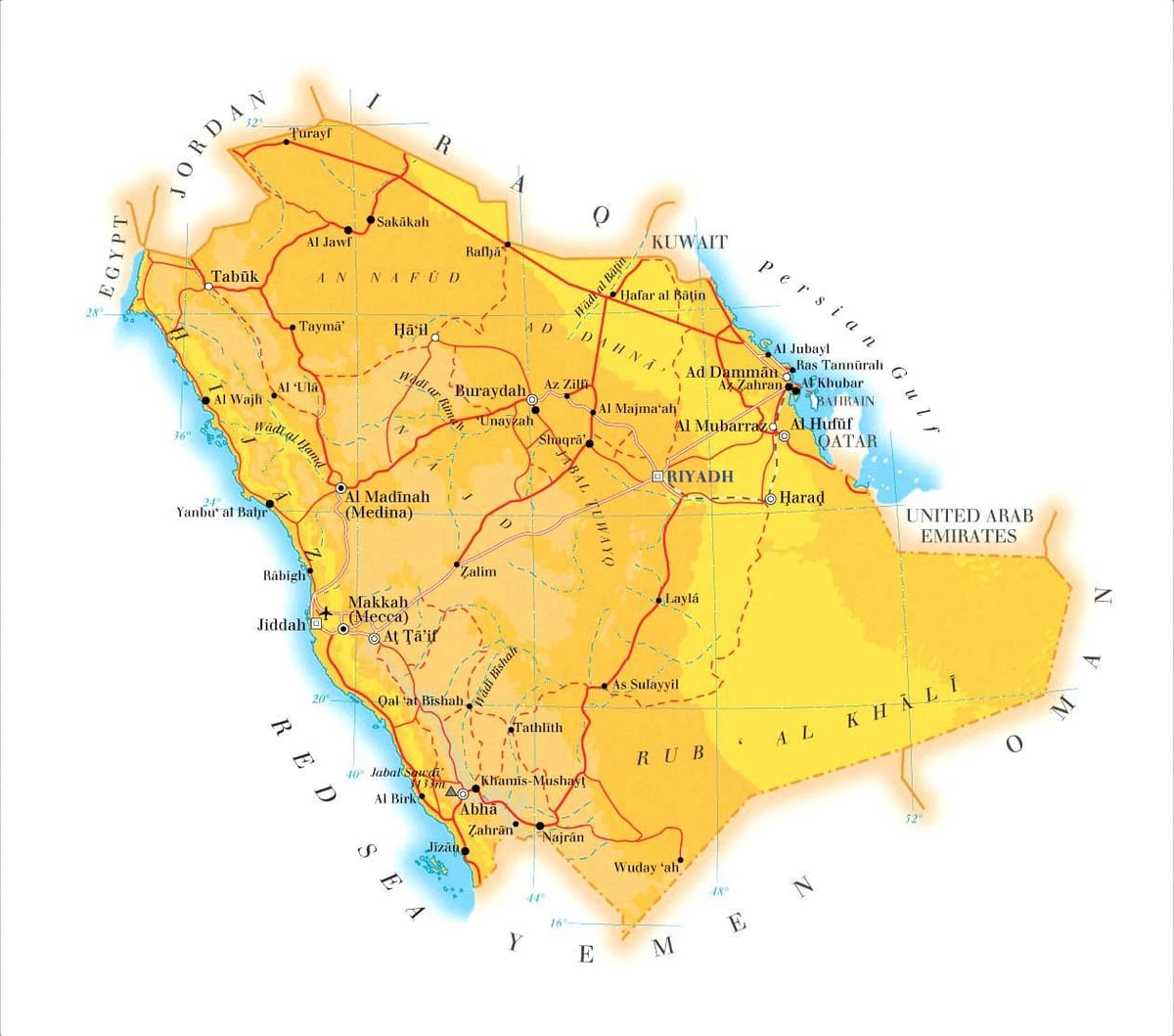 dammam KSA מפה