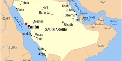 Yanbu KSA מפה